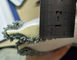গ্রে ঘূর্ণিত মাইক্রোফাইবার ভিজা মোপ প্যাড 10mm স্পঞ্জ 260gsm স্ব - Adhensive ভেজা এমপ প্যাড