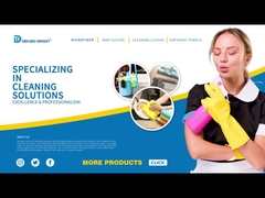 দেয়ালের কাস্টমাইজড সাইজের জন্য মাইক্রোফাইবার ওয়েট মপ প্যাড