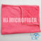 Microfiber Cleaning Cloth pink check 80% polyester and 20% polyamide household cleaning towel