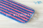 Red And Blue Stripe Yarn Dyed Microfiber Twisted Fabric Mop Heads Mop Replacement Pads For Home Cleaning
