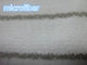 গ্রে হোয়াইট বয়ন প্রবাল ফ্লাইস মাইক্রোফাইবার ফ্যাব্রিক 580gsm এমওপি প্যাড ফ্যাব্রিক