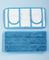 হোয়াইট ক্যানভাসের সাথে 2 পুনরায় ব্যবহারযোগ্য বাণিজ্যিক মাইক্রোফাইবার ওয়েট এমওপ 11 ইঞ্চি ব্লু টুইস্ট পাইল সেট করুন