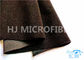 Adhesive Black Industrial  Hook &amp; Loop Fabric / Nylon Loop Fabric